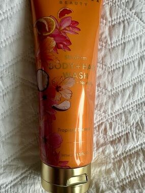 SkinFirm Tropical Therapy Body + Hair Wash — Orange
